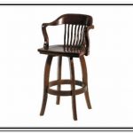 Wonderful Wooden Bar Stools With Backs And Arms Wood Swivel Bar
