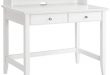 Traveller Location: Crosley Furniture KF65004WH Campbell Writing Desk with Hutch -  White: Kitchen & Dining