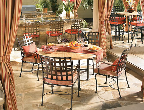 Wrought Iron Dining Tables