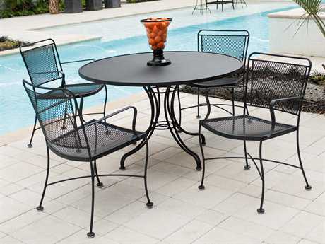 A guide to buying the right wrought
  iron  patio furniture sets