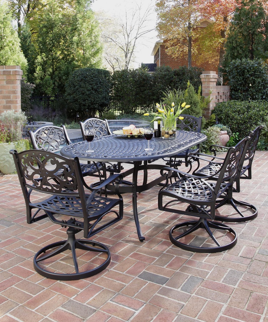 Nice Wrought Iron Patio Furniture Sets