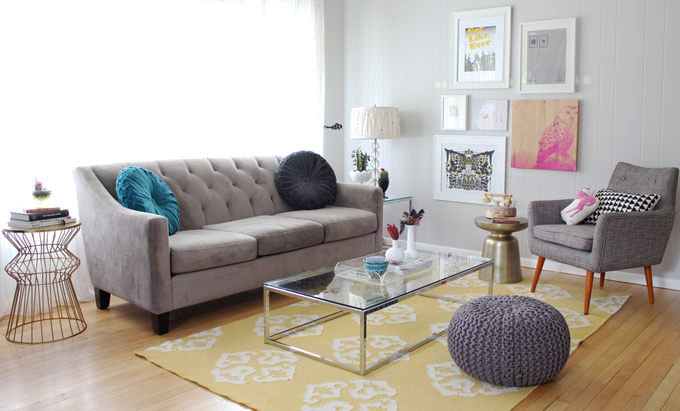 Yellow Rug For Living Room - Rugs Ideas