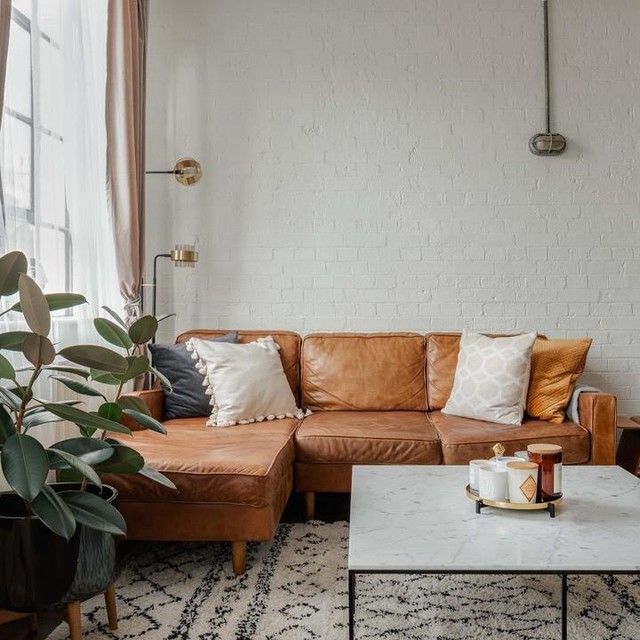 Leather Corner Sofa for More
Communicative Socialising