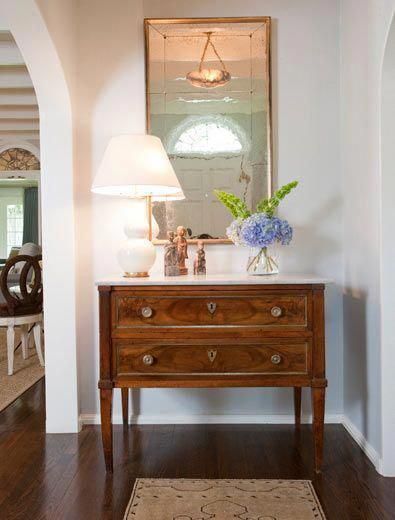 Using traditional furniture for a
  pleasant look