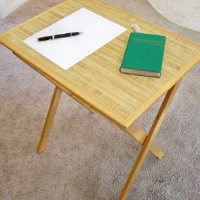 Why should you buy a adjustable
  wooden  folding tray table ?
