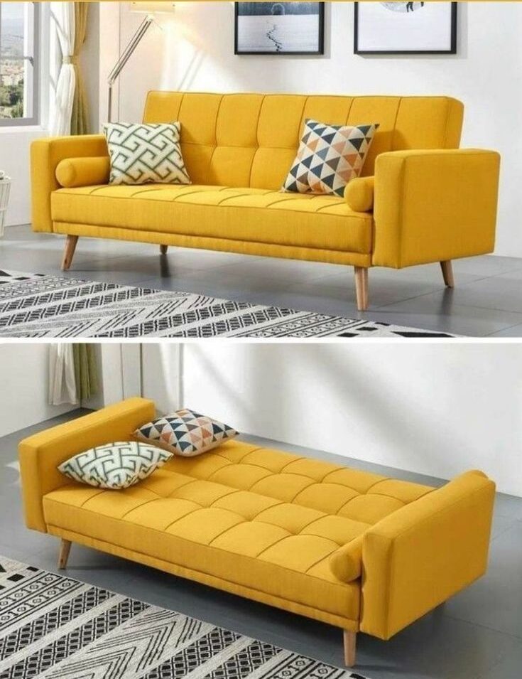 Utilize limited space with Sofa cum bed