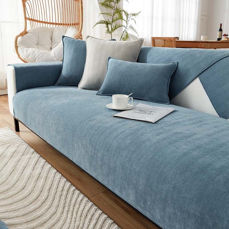 The chenille sofa, changing the ambience
  of your living room