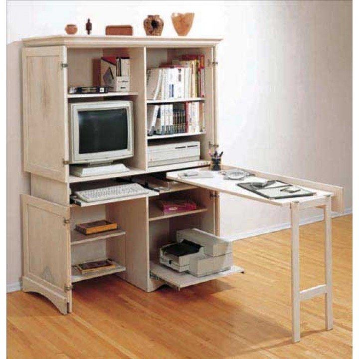 Ideas for computer armoire with swing
  out  desk