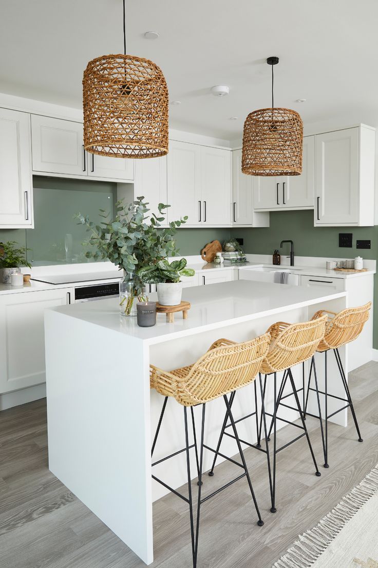 White Kitchen Cabinets Increase Hygiene
of Your Place