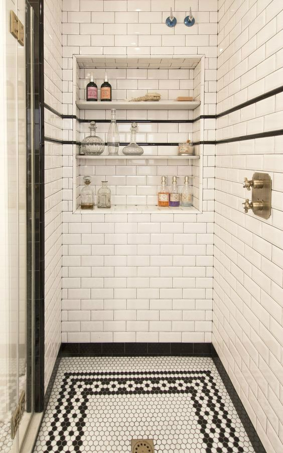 Turn to the bathroom etageres as a
  storage and solution for the mess