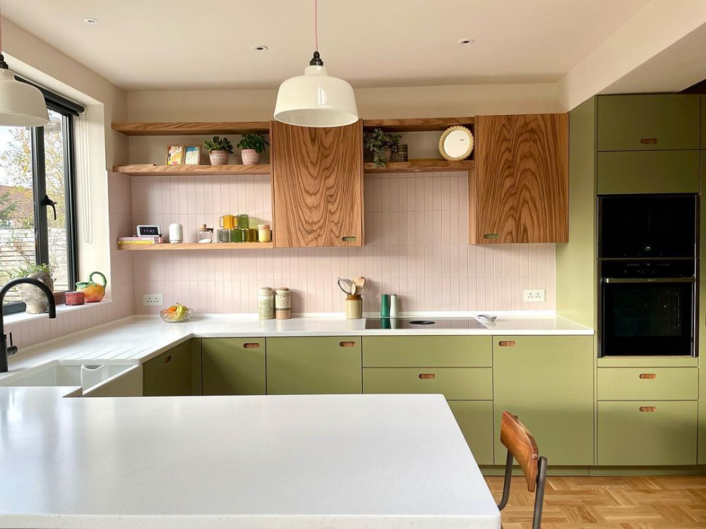 Transform your kitchen into a retro
kitchen!