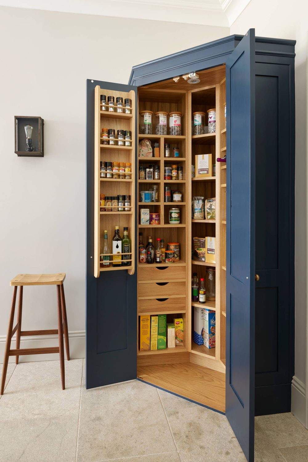 Effective management of the small
kitchen  storage cabinet