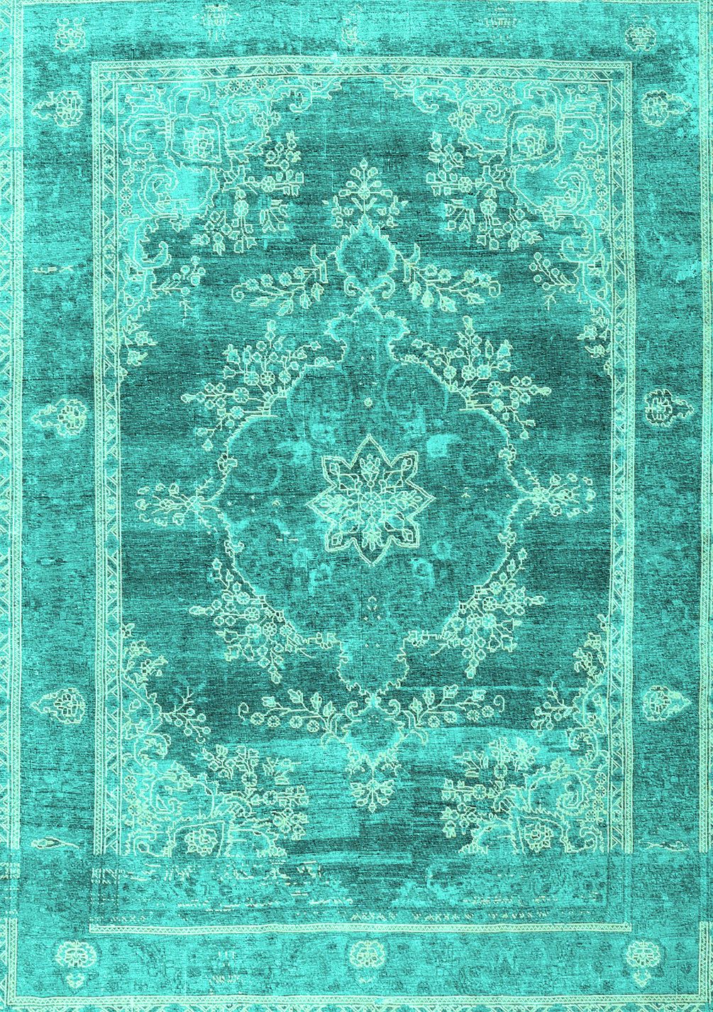 The colorful and exotic turquoise rugs to
brighten up your rooms