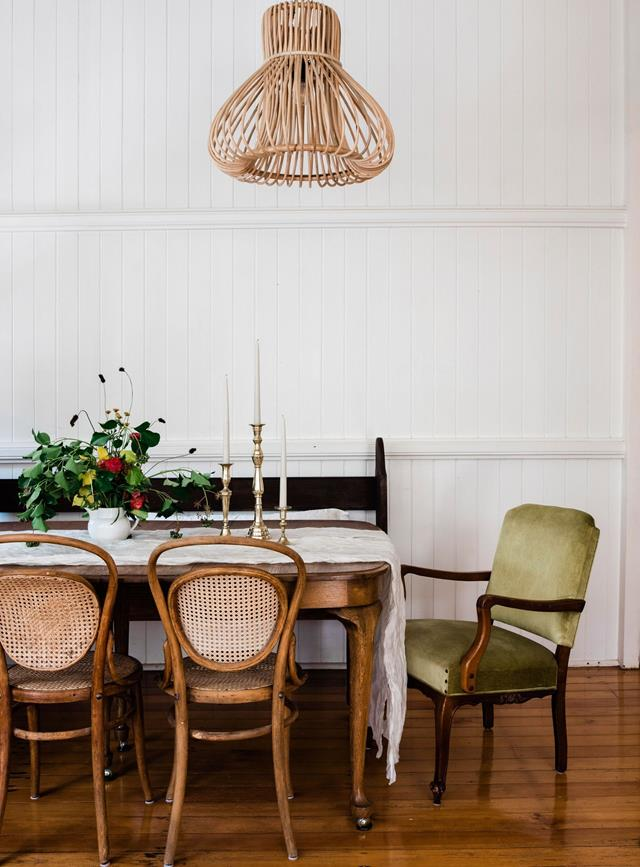 Creating a classic look with the vintage
  dining chairs