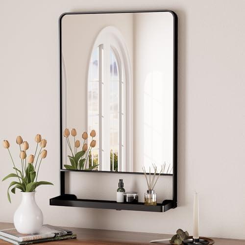 Stylish Oval LED Mirror with Adjustable Brightness & Colors