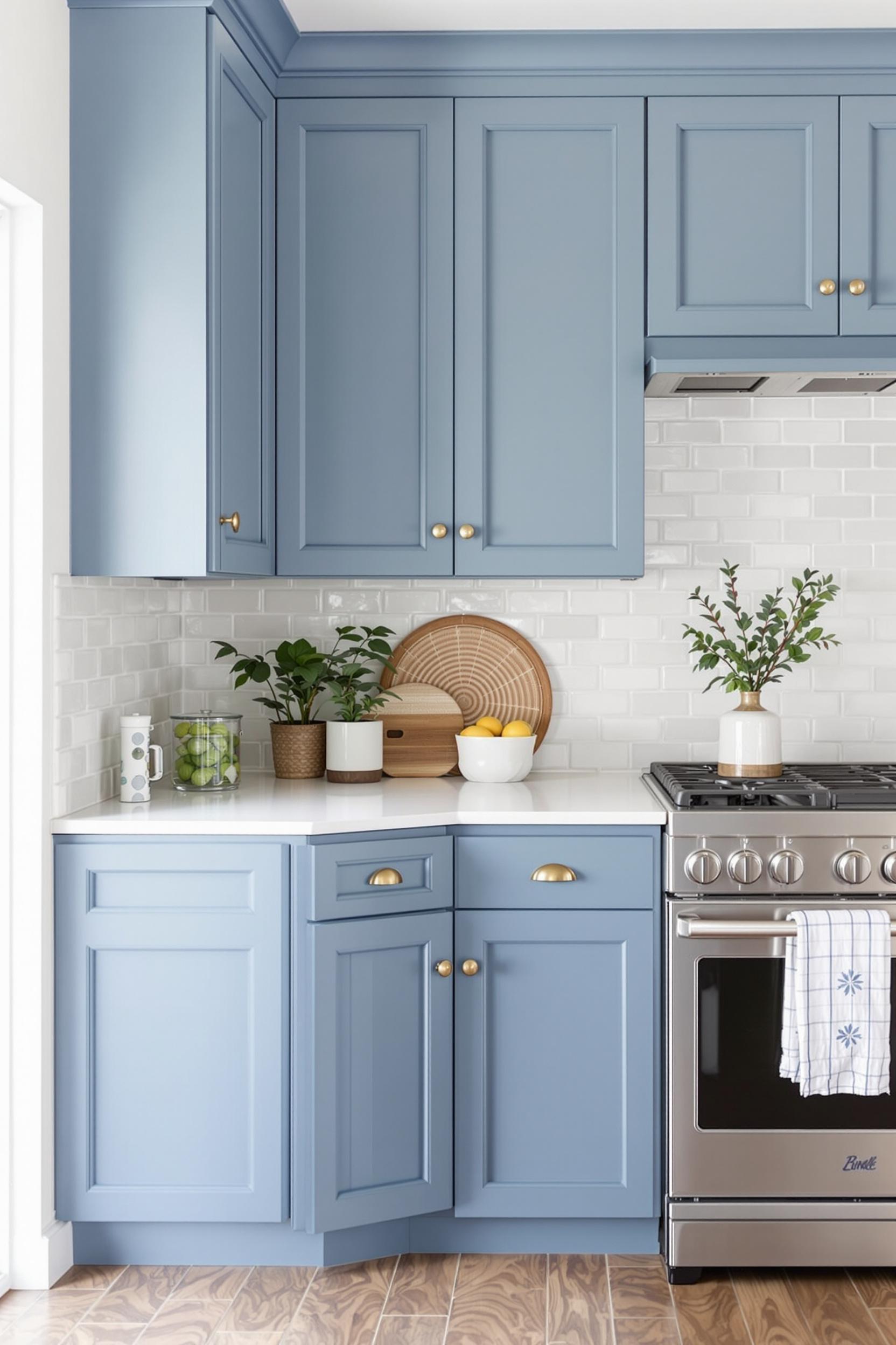 Transform Your Space: The Allure of Blue Kitchen Cabinets