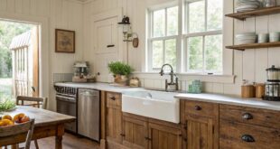 Charming Farmhouse Kitchen Ideas Featuring Apron Sinks