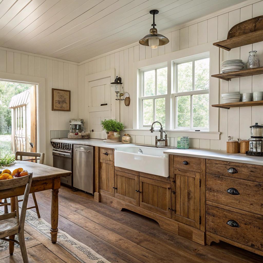 Charming Farmhouse Kitchen Ideas Featuring Apron Sinks