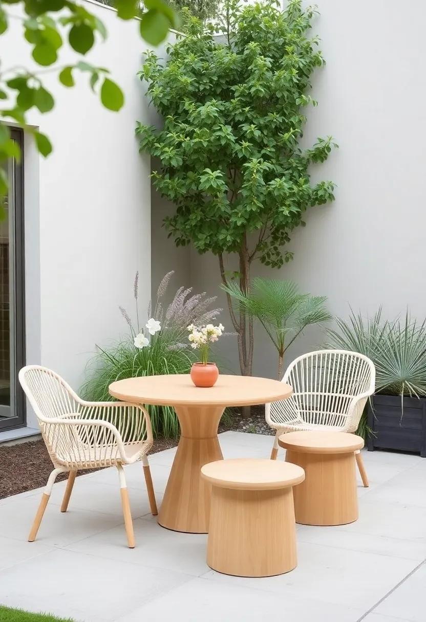 Transform Your Space: The Allure of Modern Garden Furniture