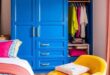 Vibrant Wardrobe Wonders: Bold Accents for Your Bedroom