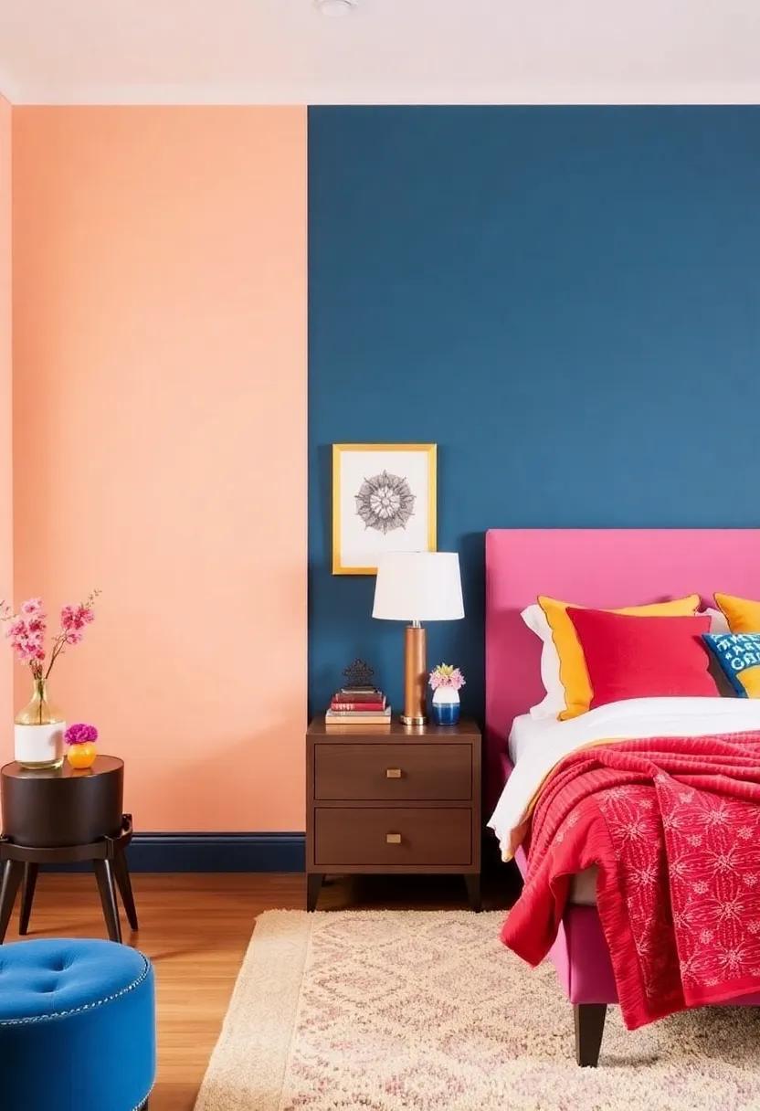 Vibrant Hues: Bold Color Ideas for a Modern Bedroom Makeover