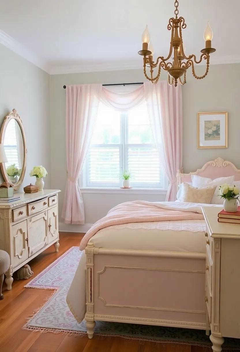 Embrace Elegance: Shabby Chic Bedrooms in Pastel Dreams