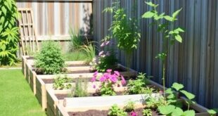Transform Your Space: Raised Garden Beds by the Fence