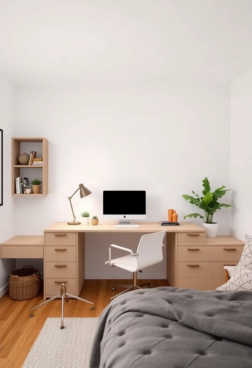 Transform Your Space: Creative Bedroom Office Design Ideas