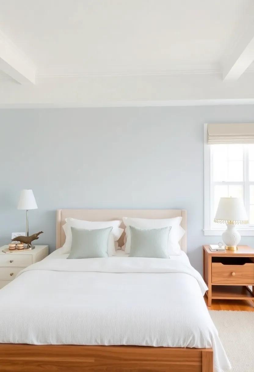 Transform Your Space: Coastal Wall Designs in Soft Blues