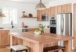 Charming Rustic Kitchen Islands: Stylish Seating Solutions