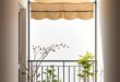 Transforming Tiny Spaces: The Charm of Canopied Balconies