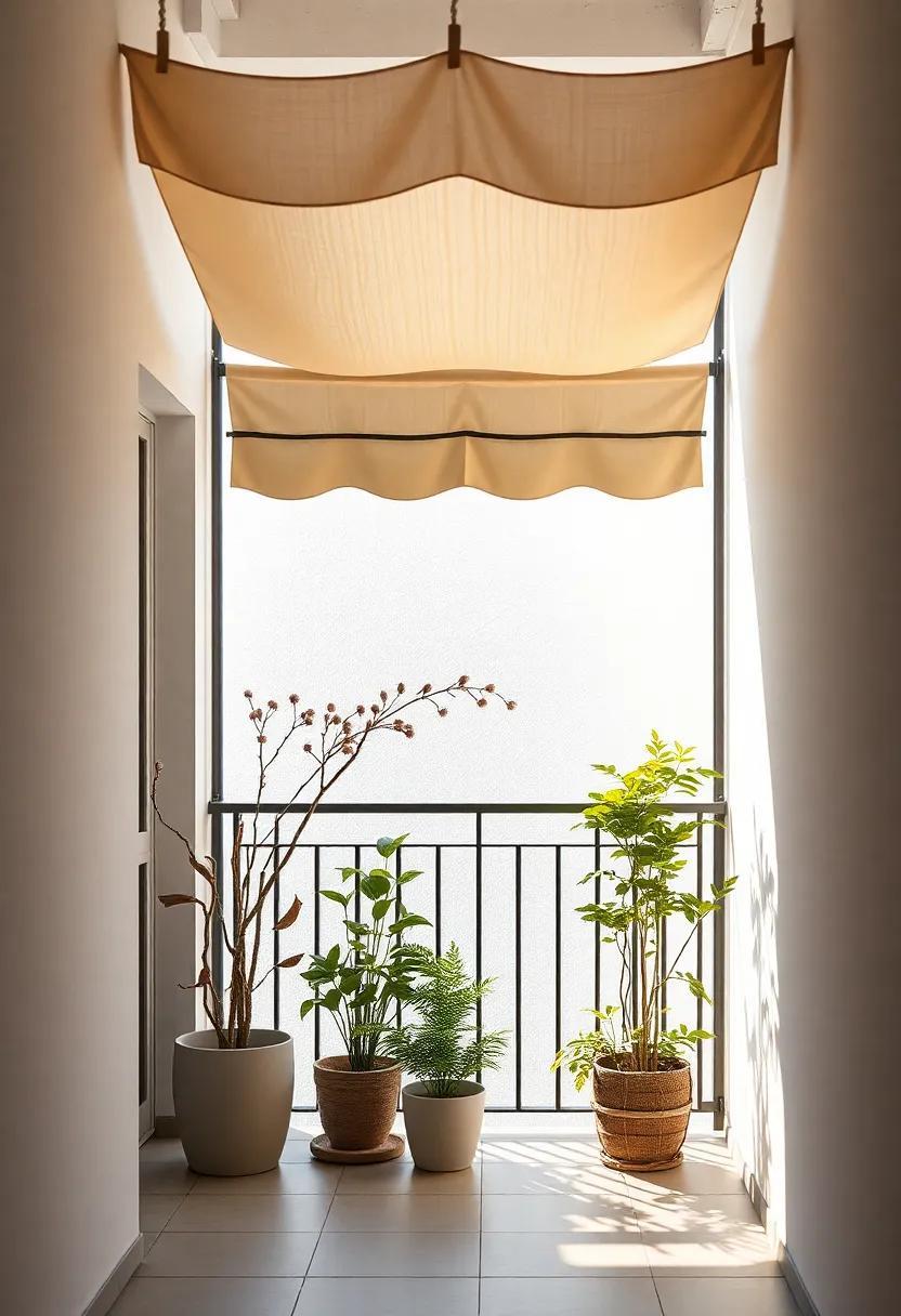 Transforming Tiny Spaces: The Charm of Canopied Balconies