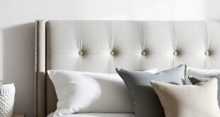 Elevate Your Space: Chic Upholstered Headboard Ideas with Timeless Button Tufting