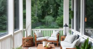 Transform Your Screened Porch: Cozy Decor Ideas for a Serene Outdoor Retreat