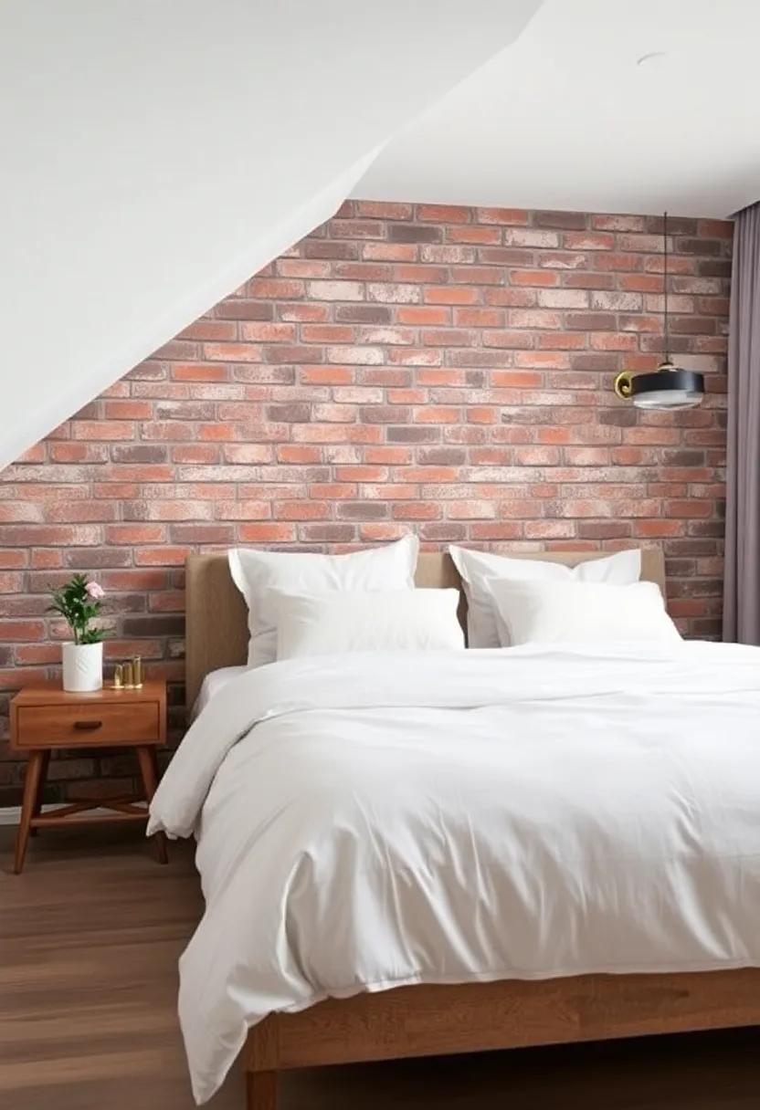 Embracing Urban Charm: Exposed Brick Wall Designs for Your Dream Bedroom