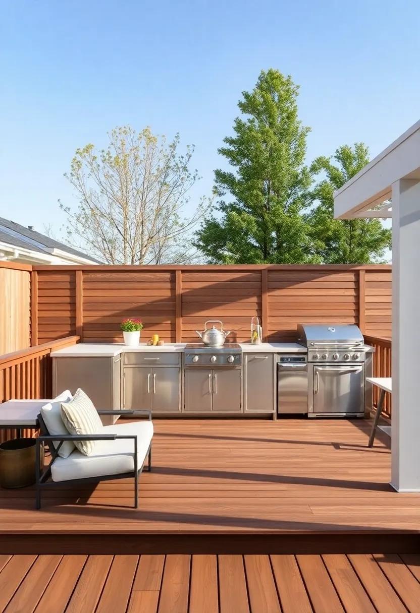 Elevate Your Backyard Experience: Designing an Inviting Outdoor Kitchen on Your Deck