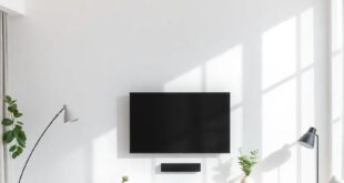 Maximizing Space: Stylish Living Rooms with Wall-Mounted TVs for Apartment Living