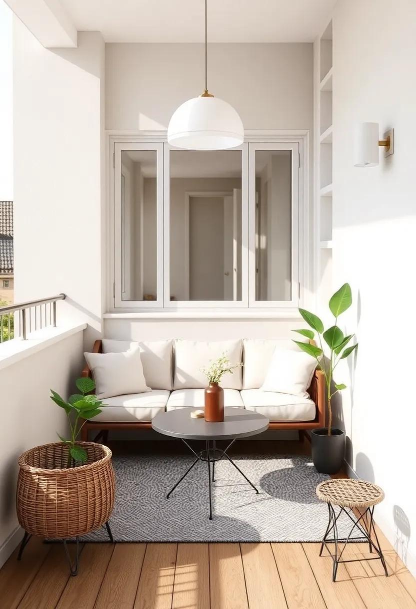 Chic Solutions: Transform Your Small Balcony with Stylish Furniture Choices