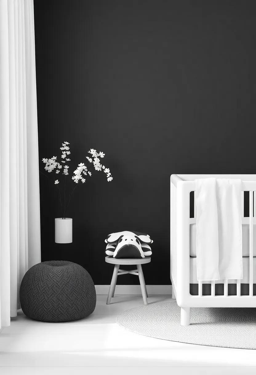 Exploring Sophisticated Black and White Nursery Concepts for Timeless Charm