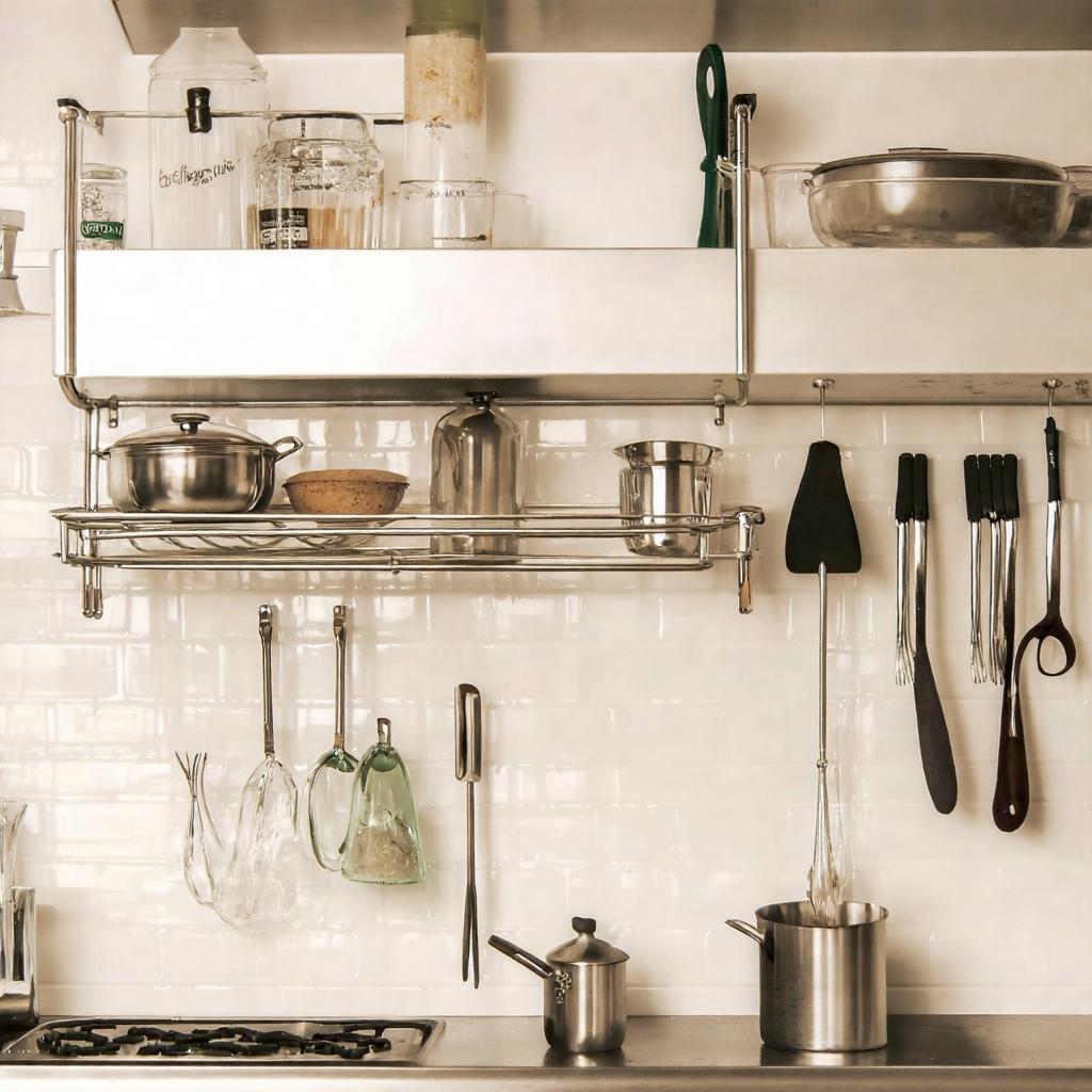 Incorporating Wall-Mounted Racks for Cooking⁣ Essentials