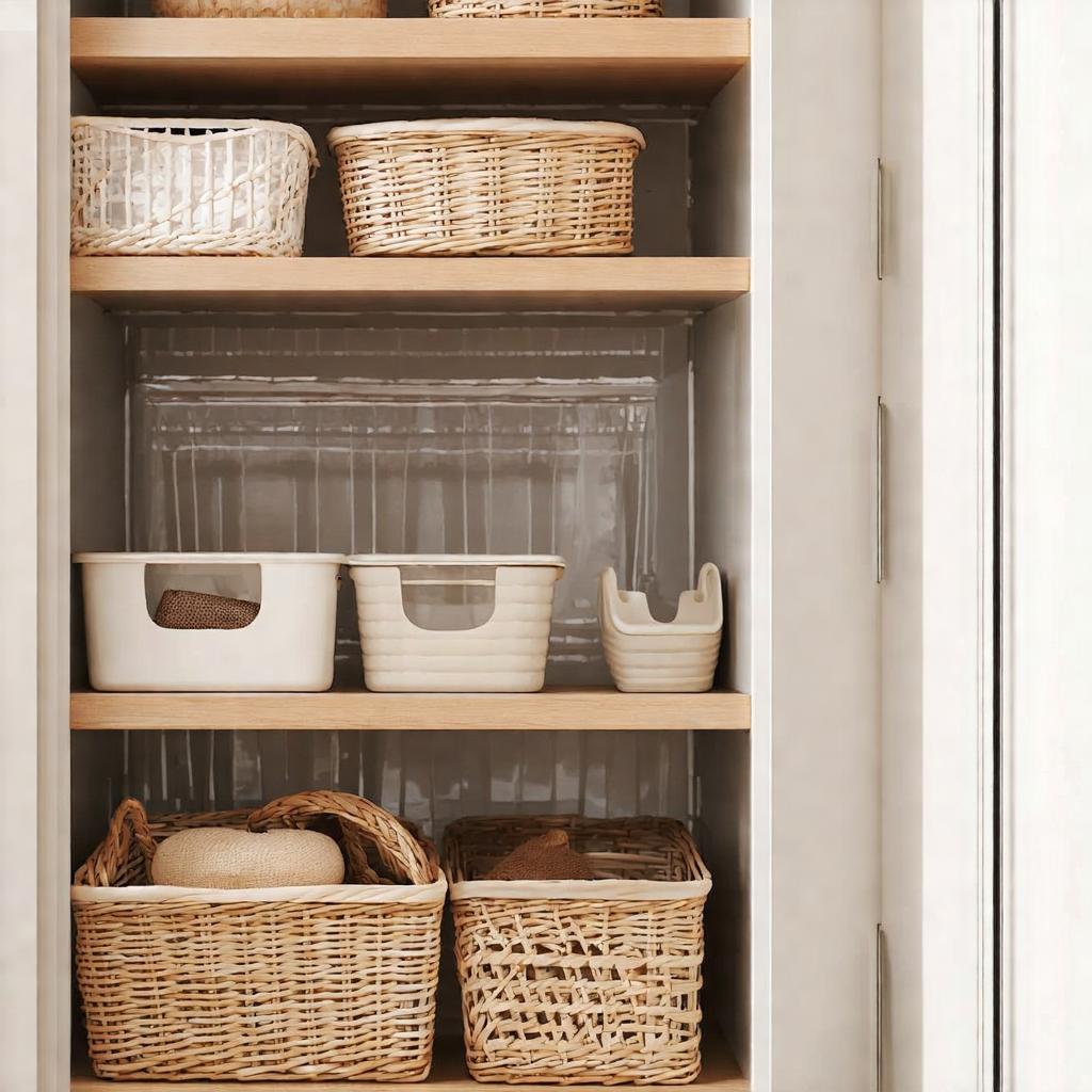 Stylish baskets and Bins for Tidying up