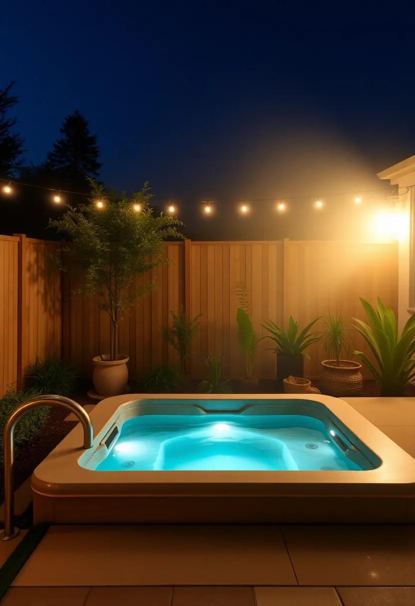 Mood Lighting Magic:‌ Creating Ambiance Around Your Hot Tub‍ Retreat