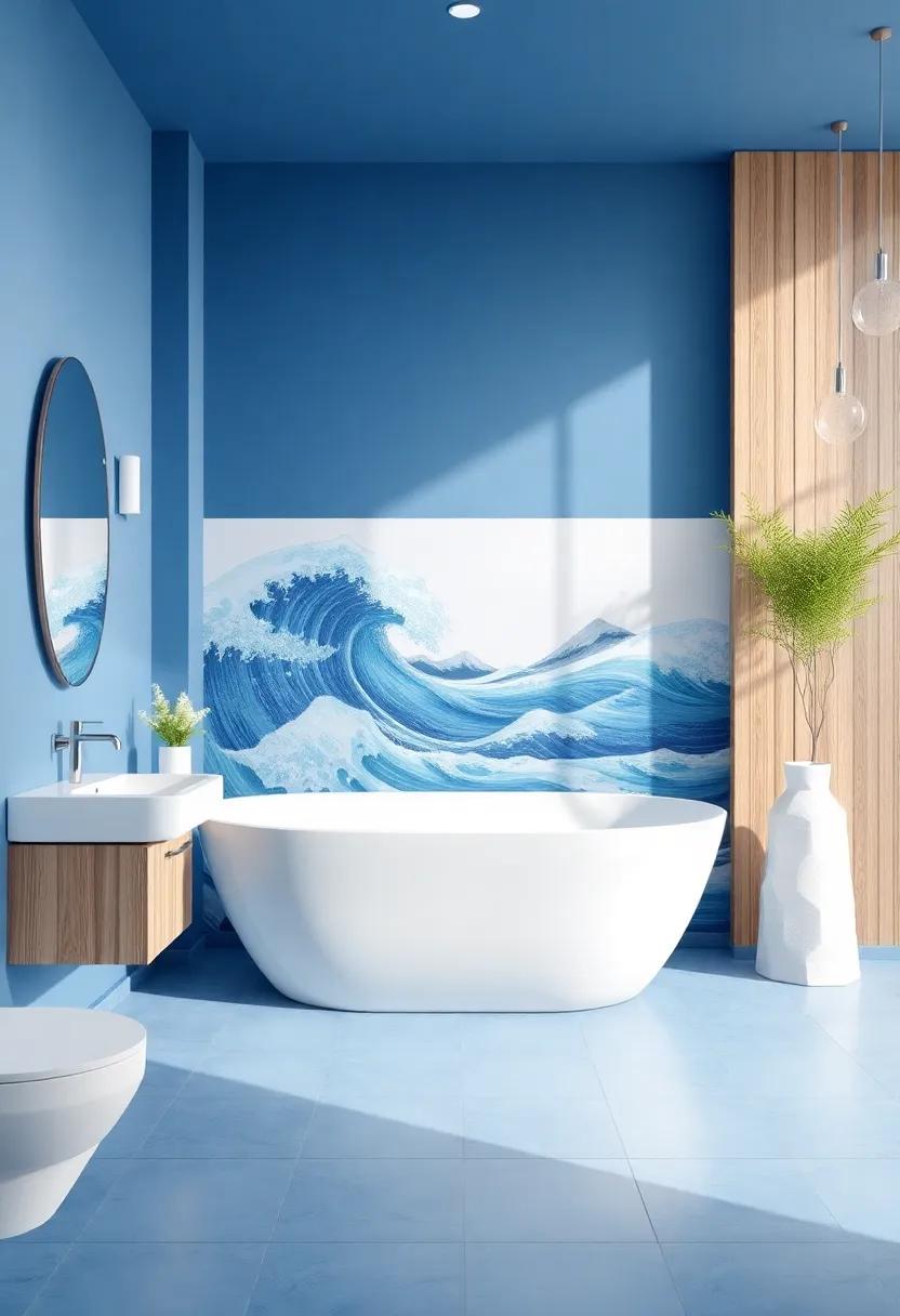 Revitalize‌ Your ‍Space with⁣ Invigorating Blues Inspired by Ocean Waves
