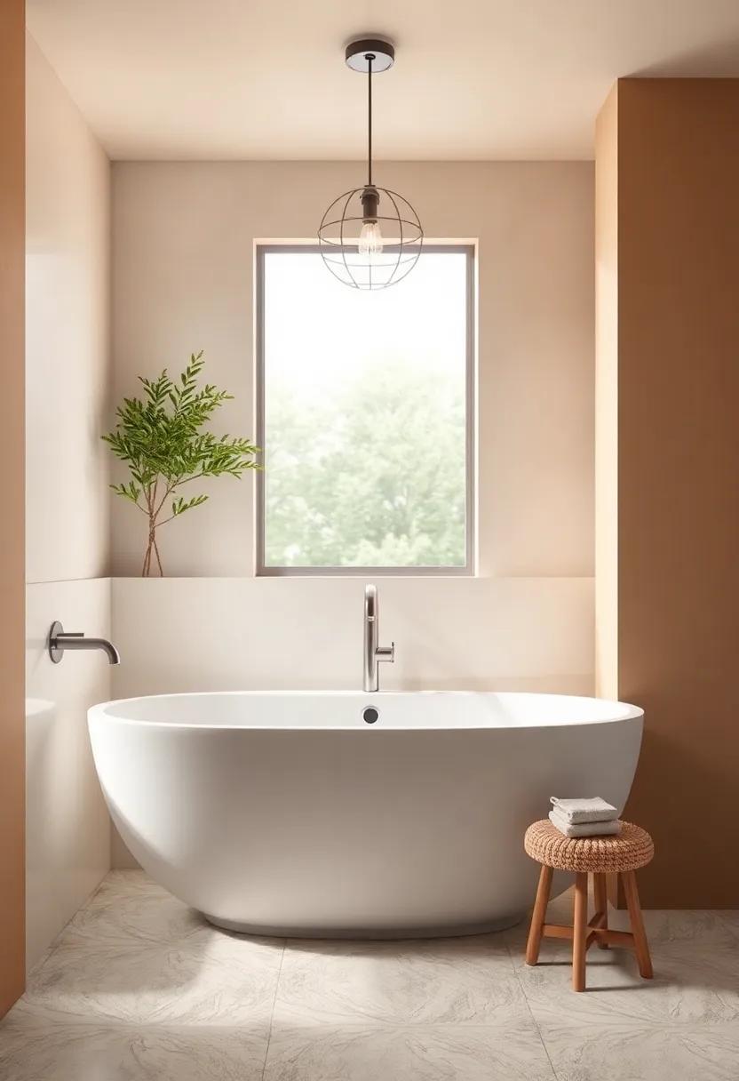 Transform Your⁤ Bathroom with Earthy ⁣Hues for a Calming Oasis