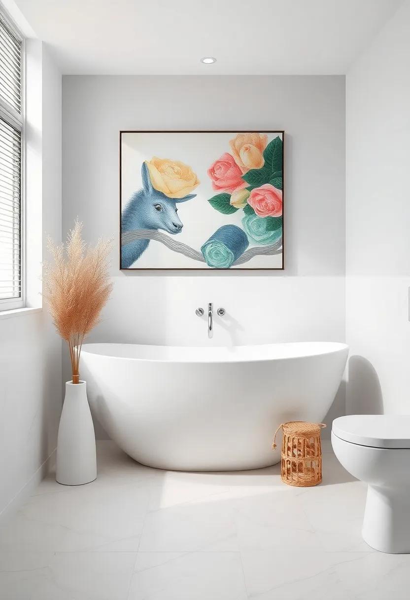 Artistic Expressions: Incorporating Artwork in Bathroom Decor