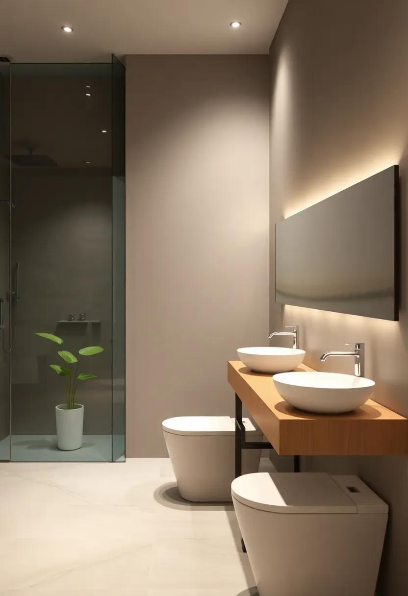 The ‌Power of Lighting: Transforming​ Ambiance‍ in Bathroom⁣ Designs