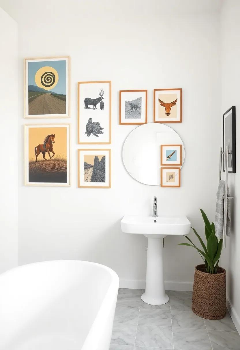 Layer Artwork At Varying Heights To Create Depth and Interest