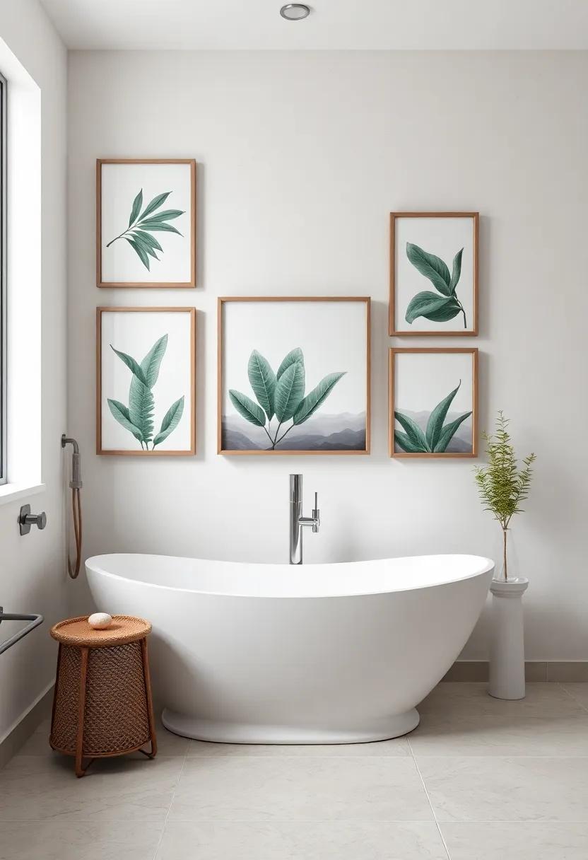 Use Nature-Inspired ‌art ‌For A‍ Soothing ⁢Retreat Feel
