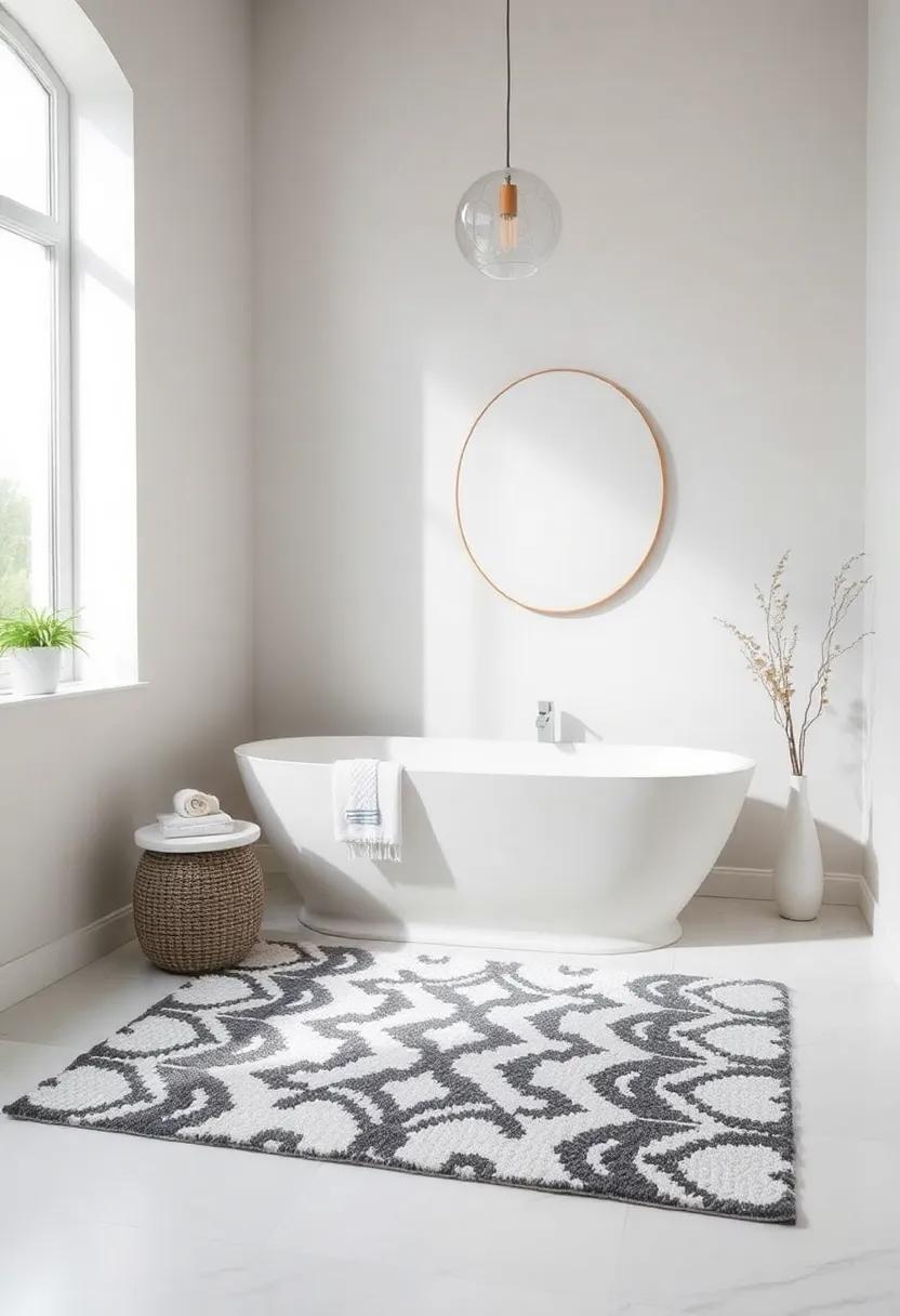 Clever Bathroom Rug Decor Ideas for Every Style and Space