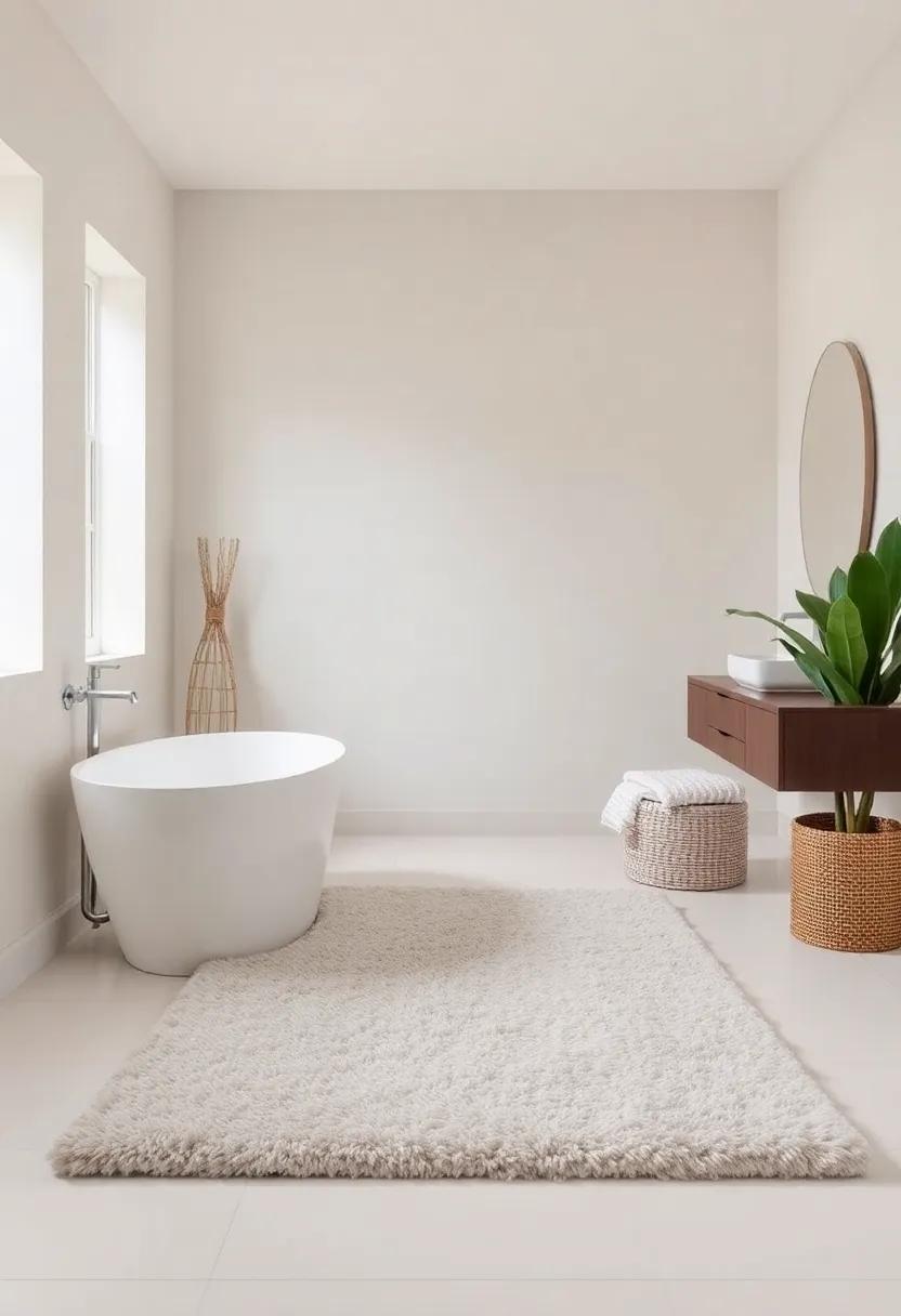 Creating a Spa-like Atmosphere With Soft ⁤and Plush​ Rugs